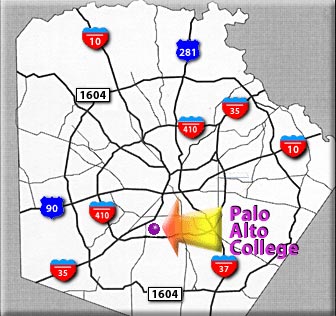 City Map to Palo Alto